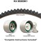 Dayco 98-04 Acura/Honda/Isuzu 3.2/3.5L Timing Belt Kit, 95303K1 95303K1 - alternate 1